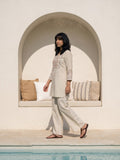 Philauri Cotton Embroidered Tunic with Palazzos