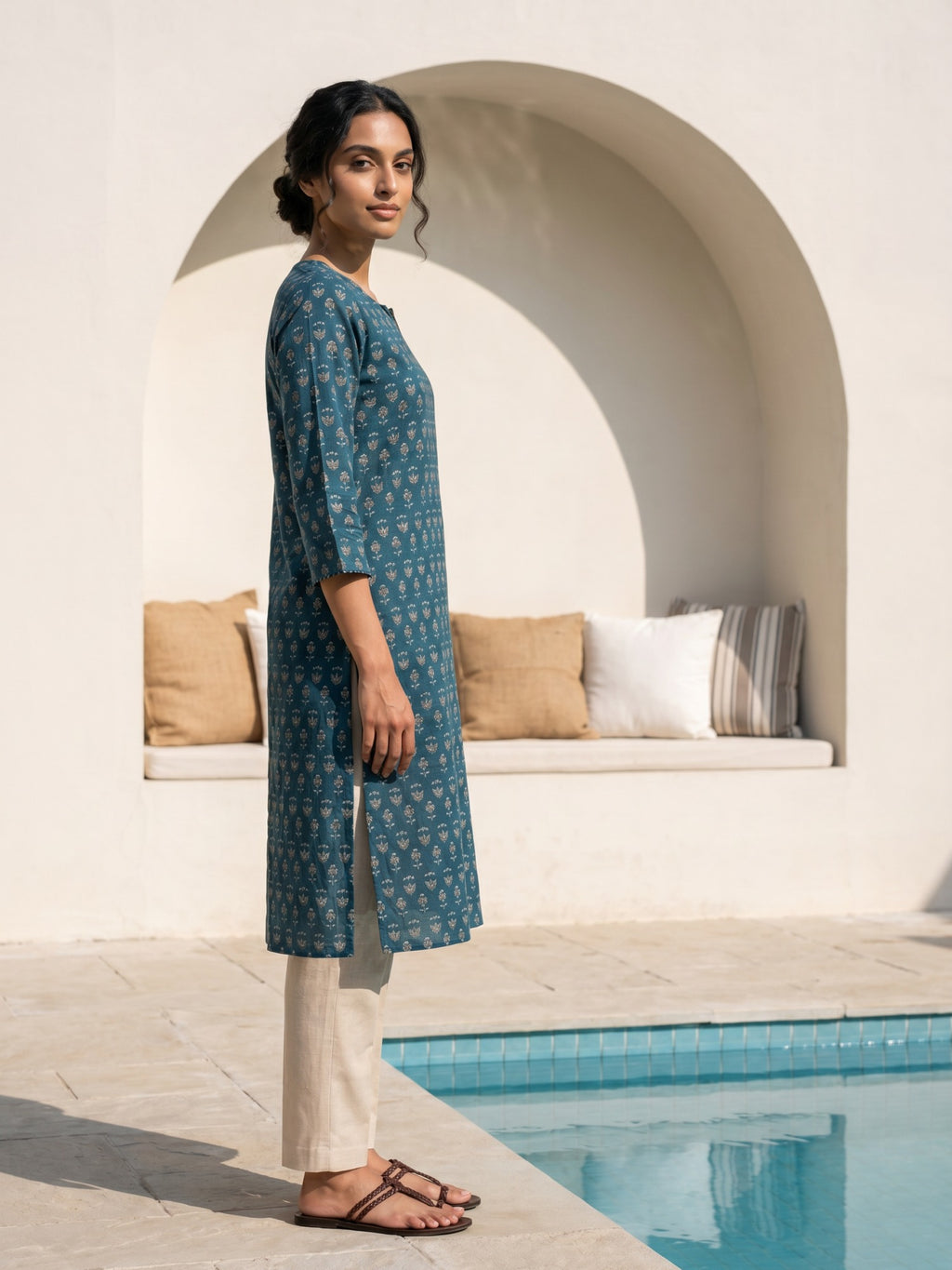 Philauri Women Ethnic Motifs Printed Indie Prints Kurta