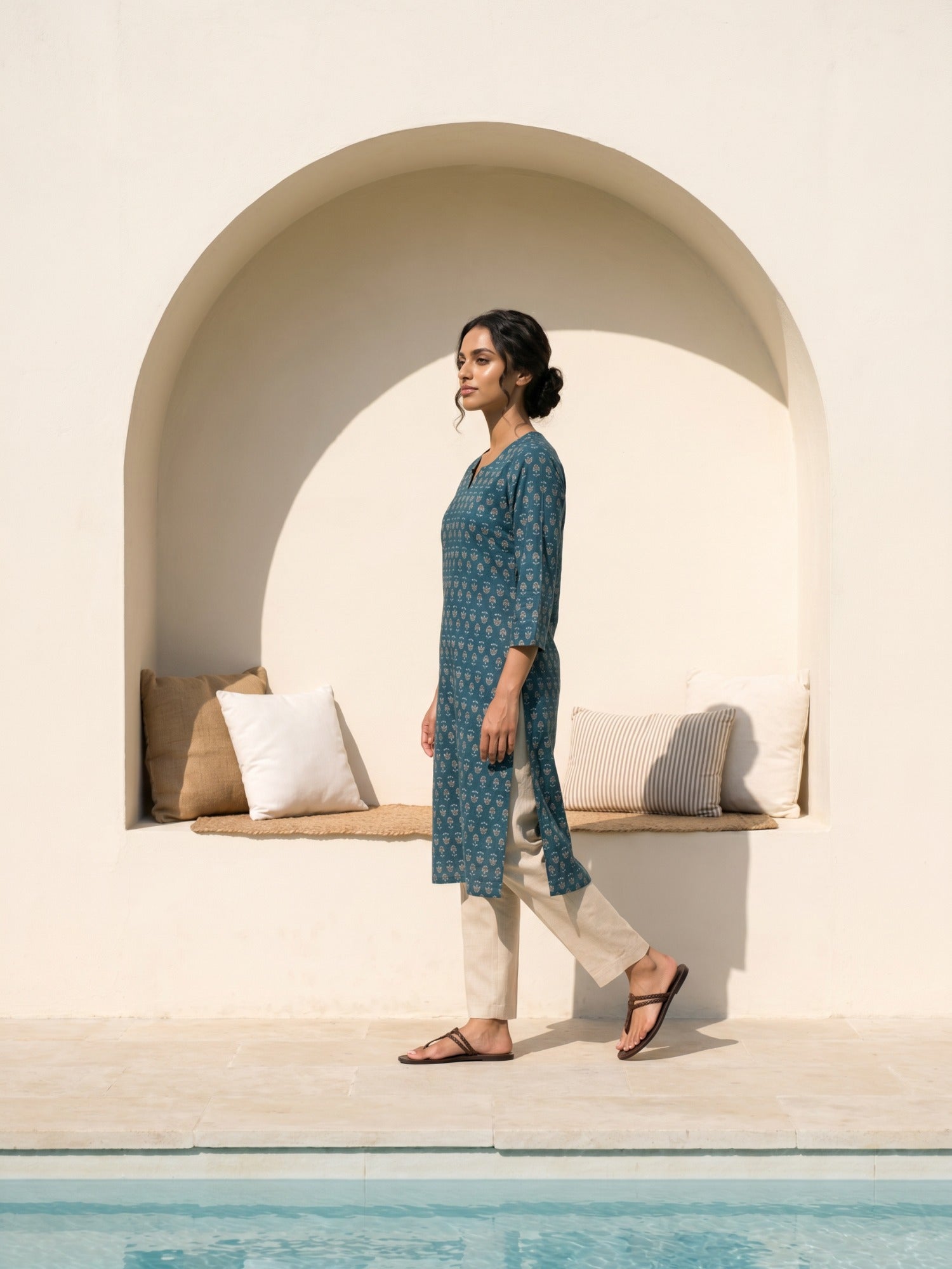 Philauri Women Ethnic Motifs Printed Indie Prints Kurta