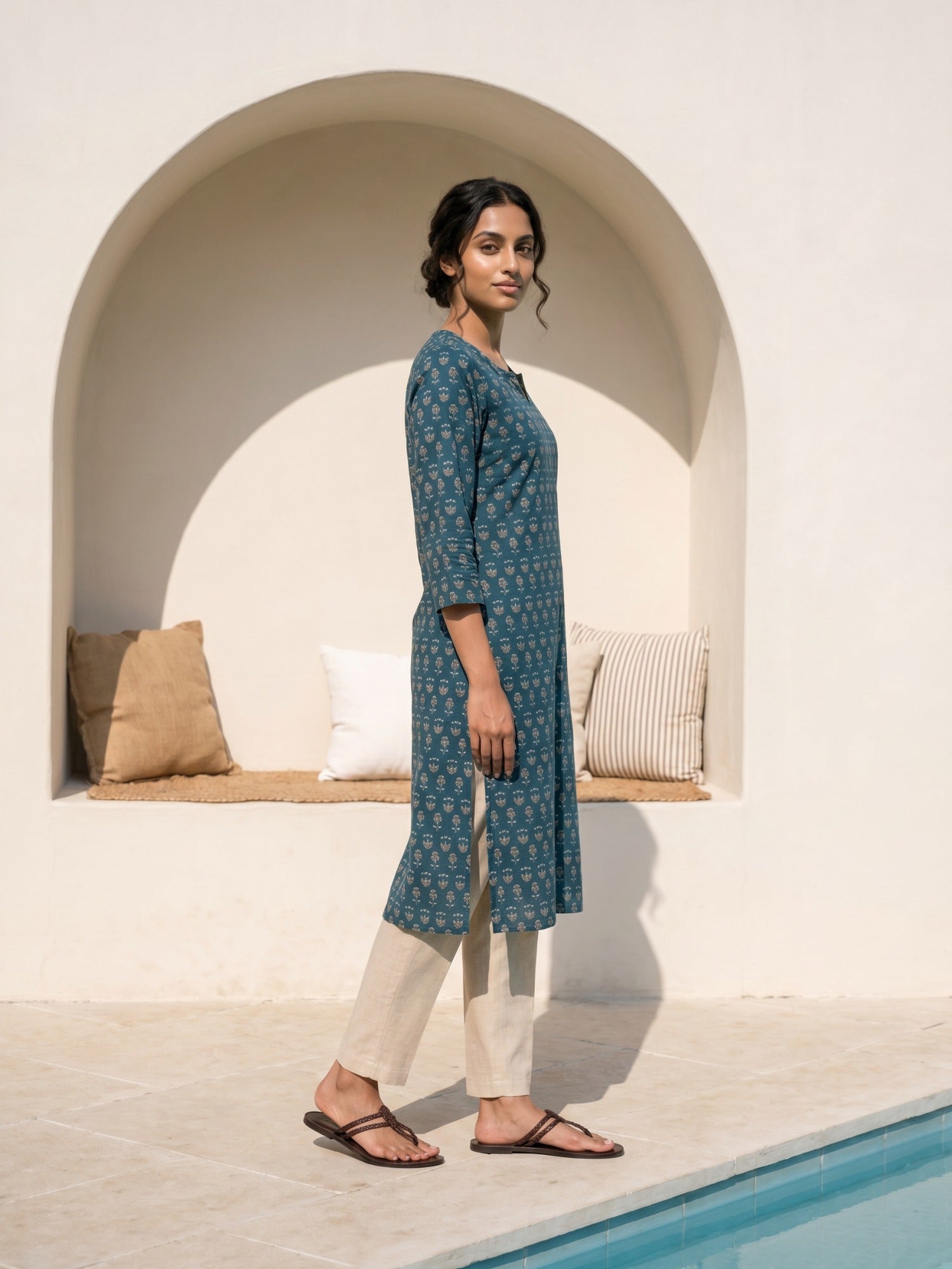 Philauri Women Ethnic Motifs Printed Indie Prints Kurta