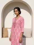 Philauri Women Ethnic Motifs Printed Thread Work Indie Prints Kurta