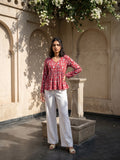 Philauri Floral Print Peplum Top