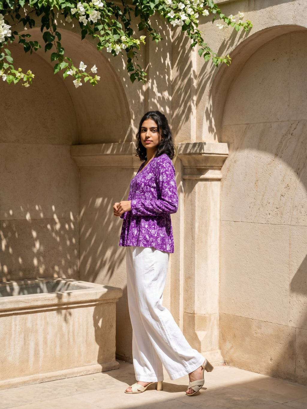 Philauri Floral Print Top