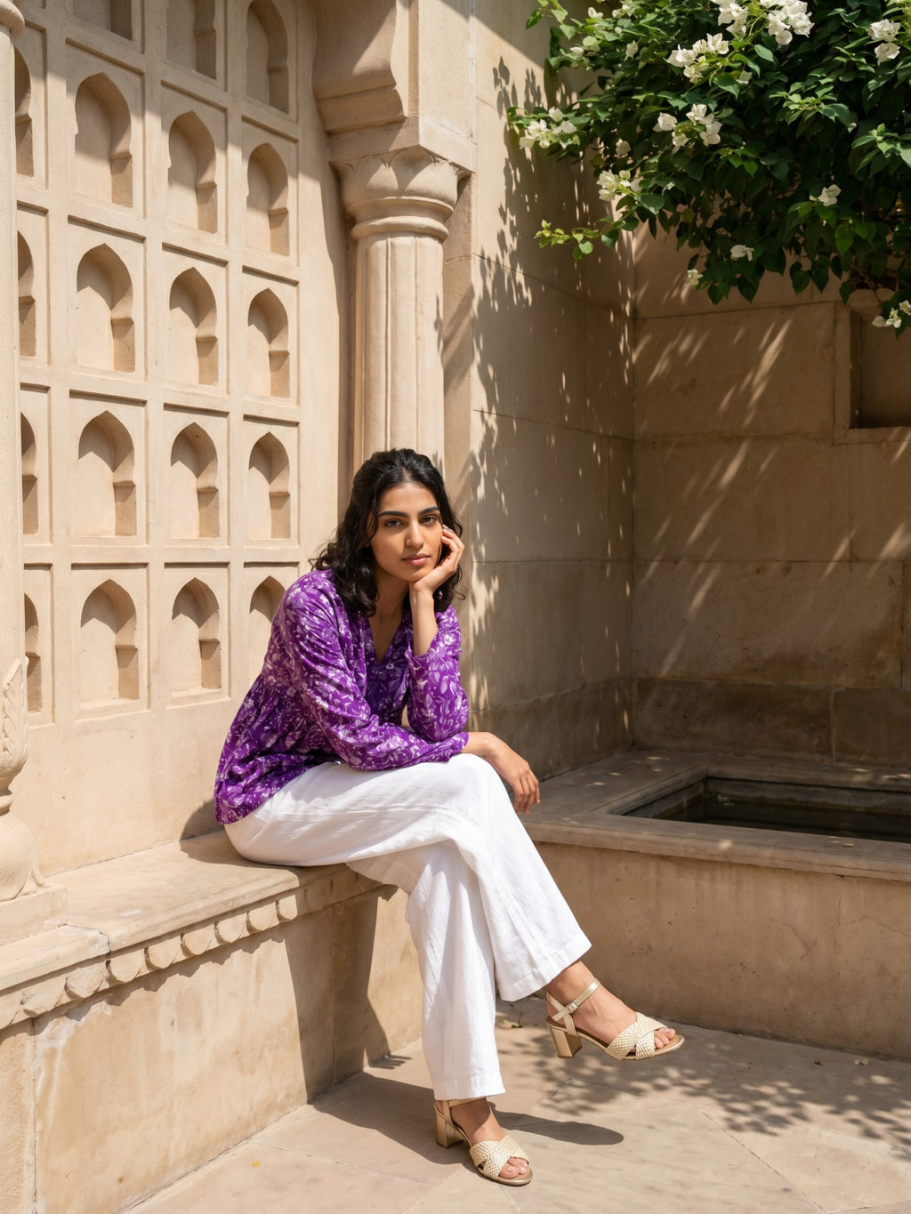 Philauri Floral Print Top